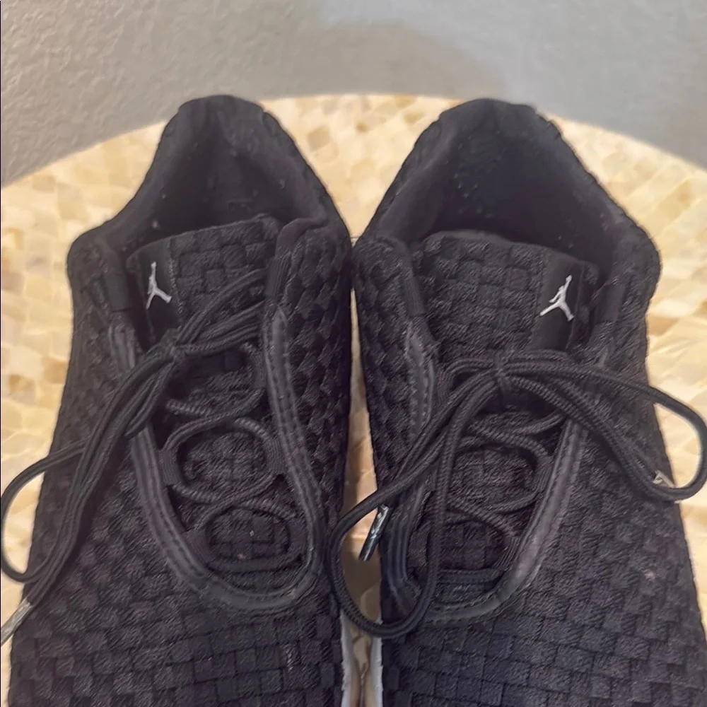 Jordan Future low Men's Black Woven Sneakers size 10.5